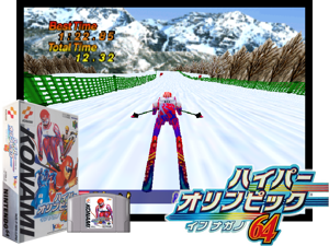 Hyper Olympics in Nagano 64 (Japan) Cover